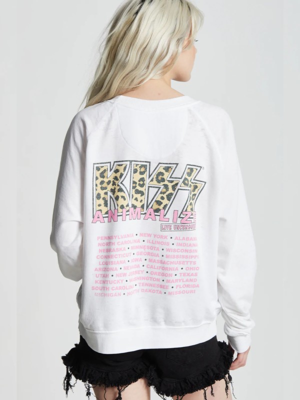 Kiss Animalize Live Uncensored Tour Sweatshirt