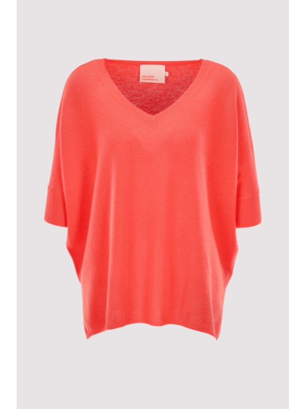 Pullover Kate corail fluo