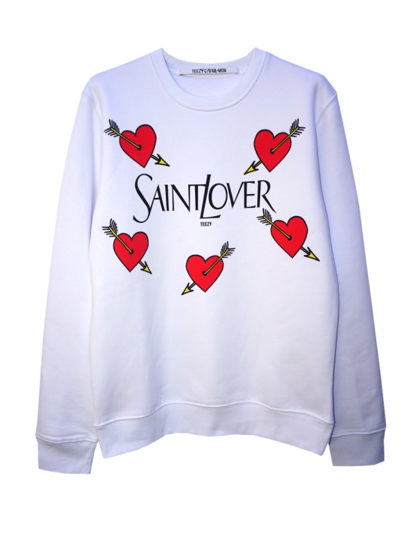 Cosy Sweatshirt Saint Lover white