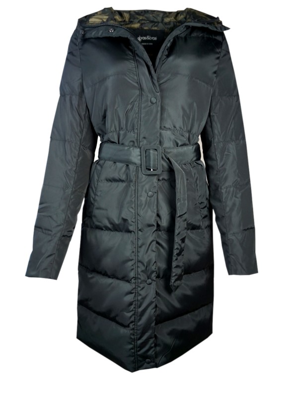 Steppmantel frosty&coat schwarz